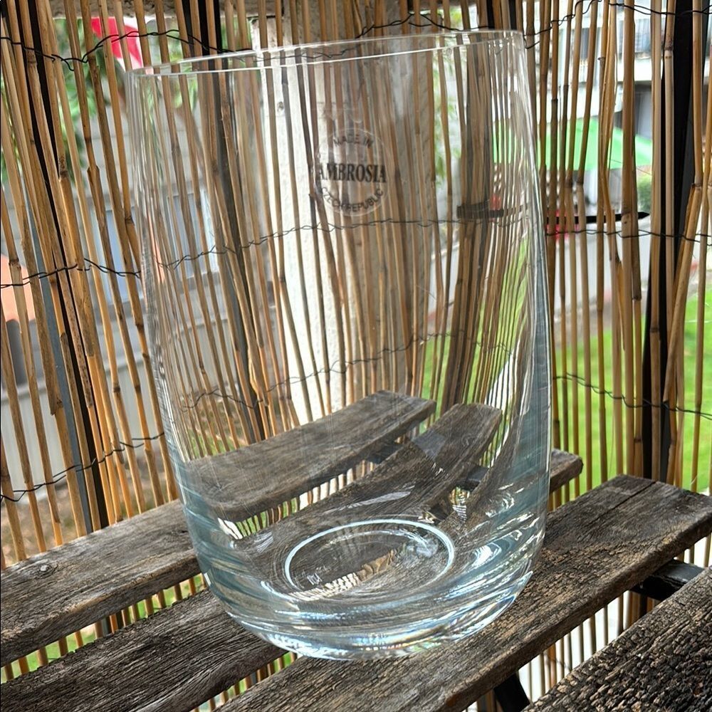 Ambrosia Czech Republic Glass Vase